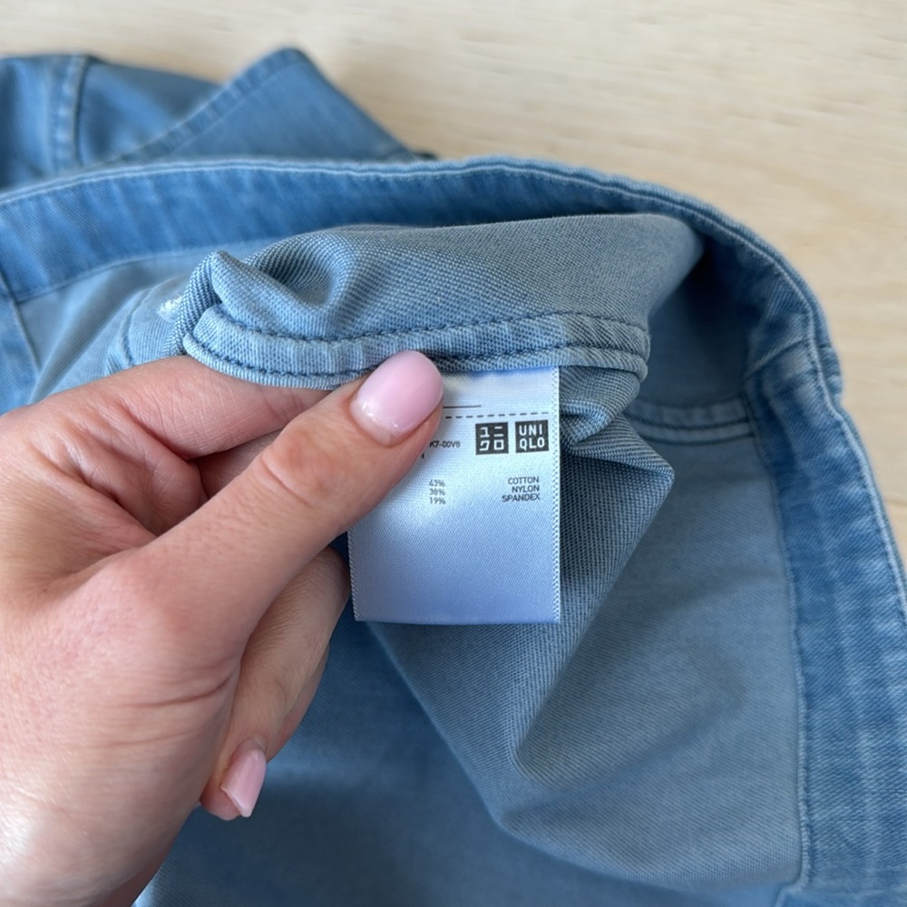 Uniqlo Blue Soft Denim Jacket - Picture 4 of 4